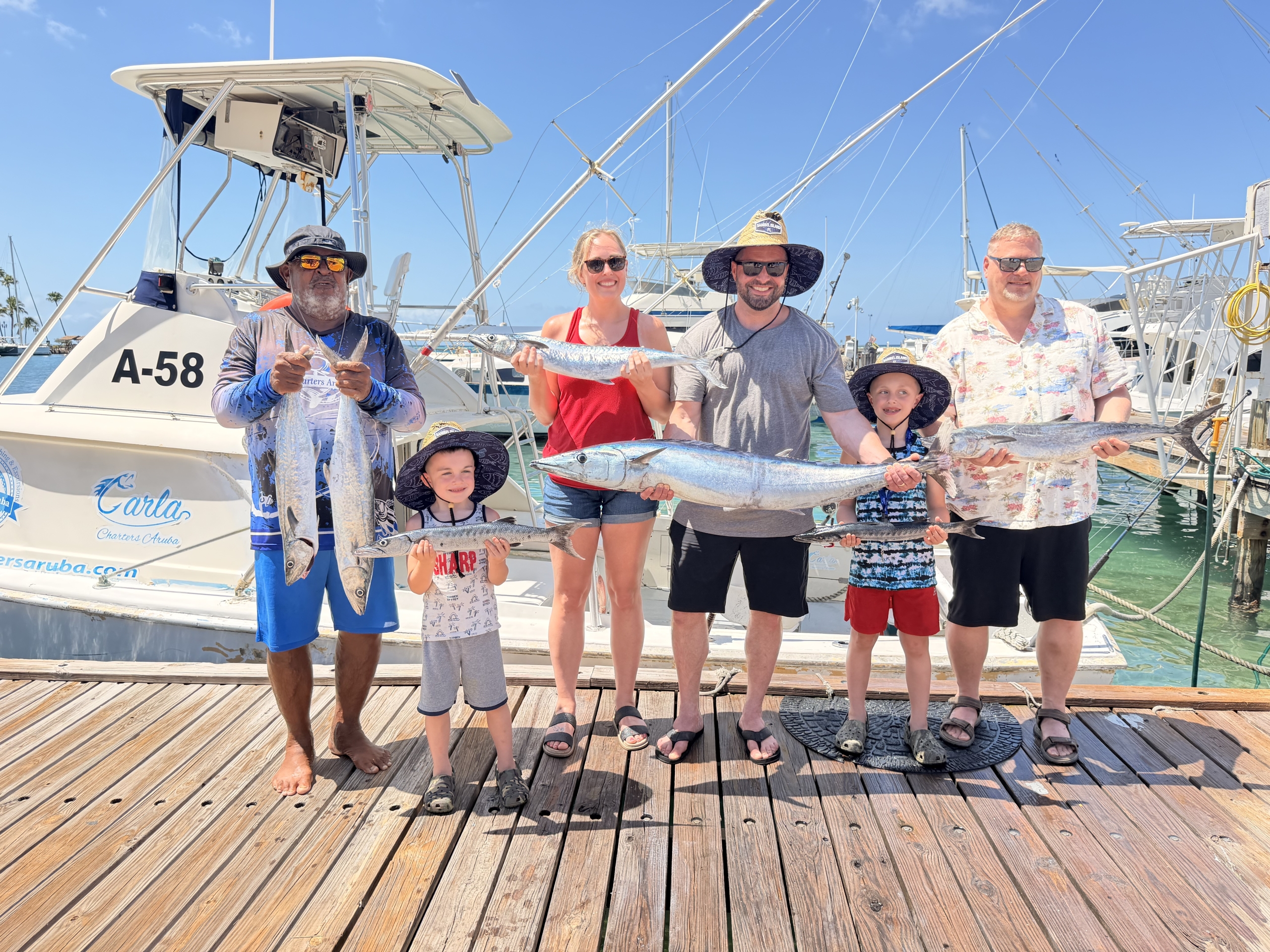 Family Fishing Fun in Aruba – A Great Day on the Water with the Karnes Family